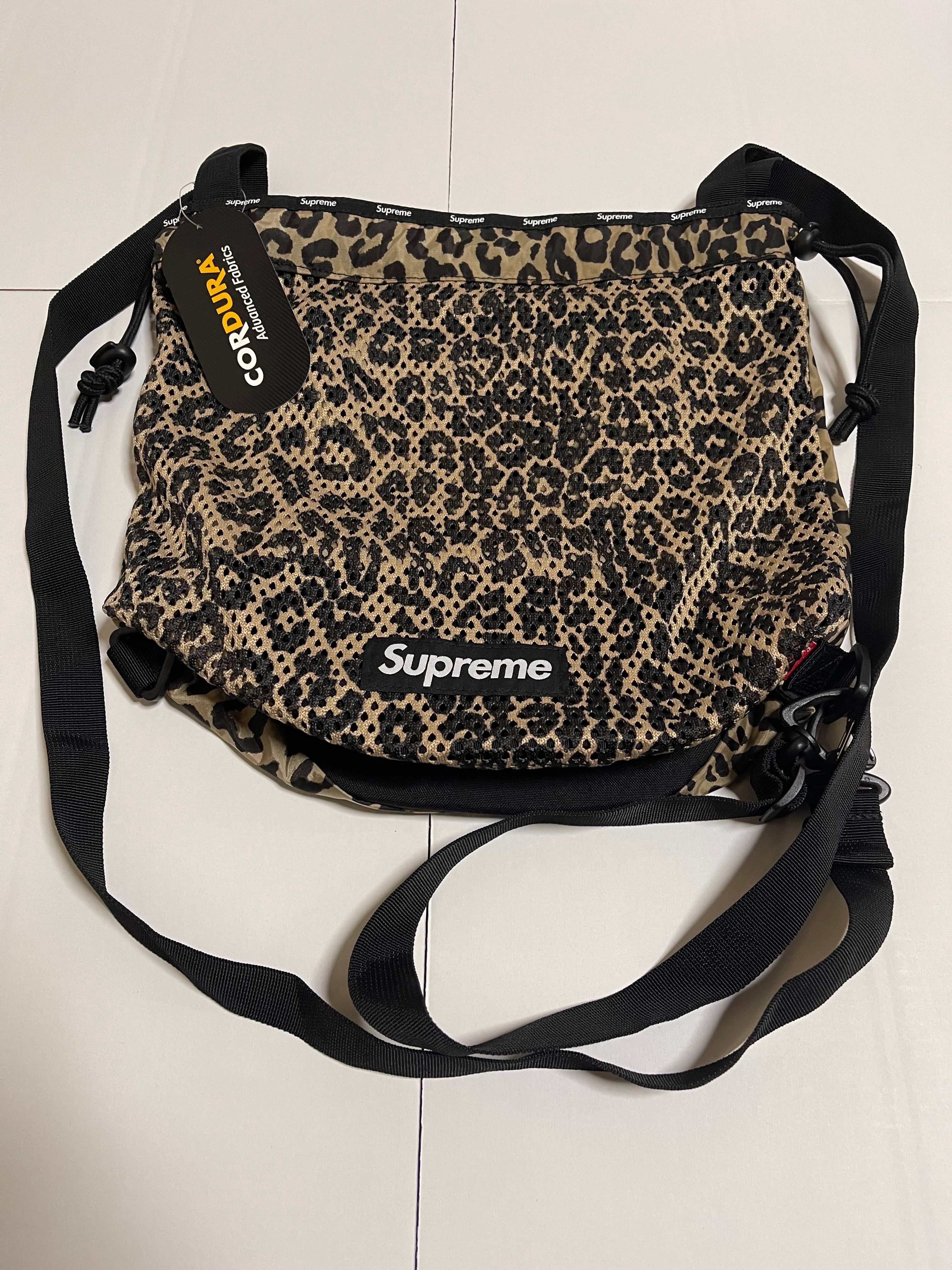 Supreme Mesh Small Backpack "Leopard"