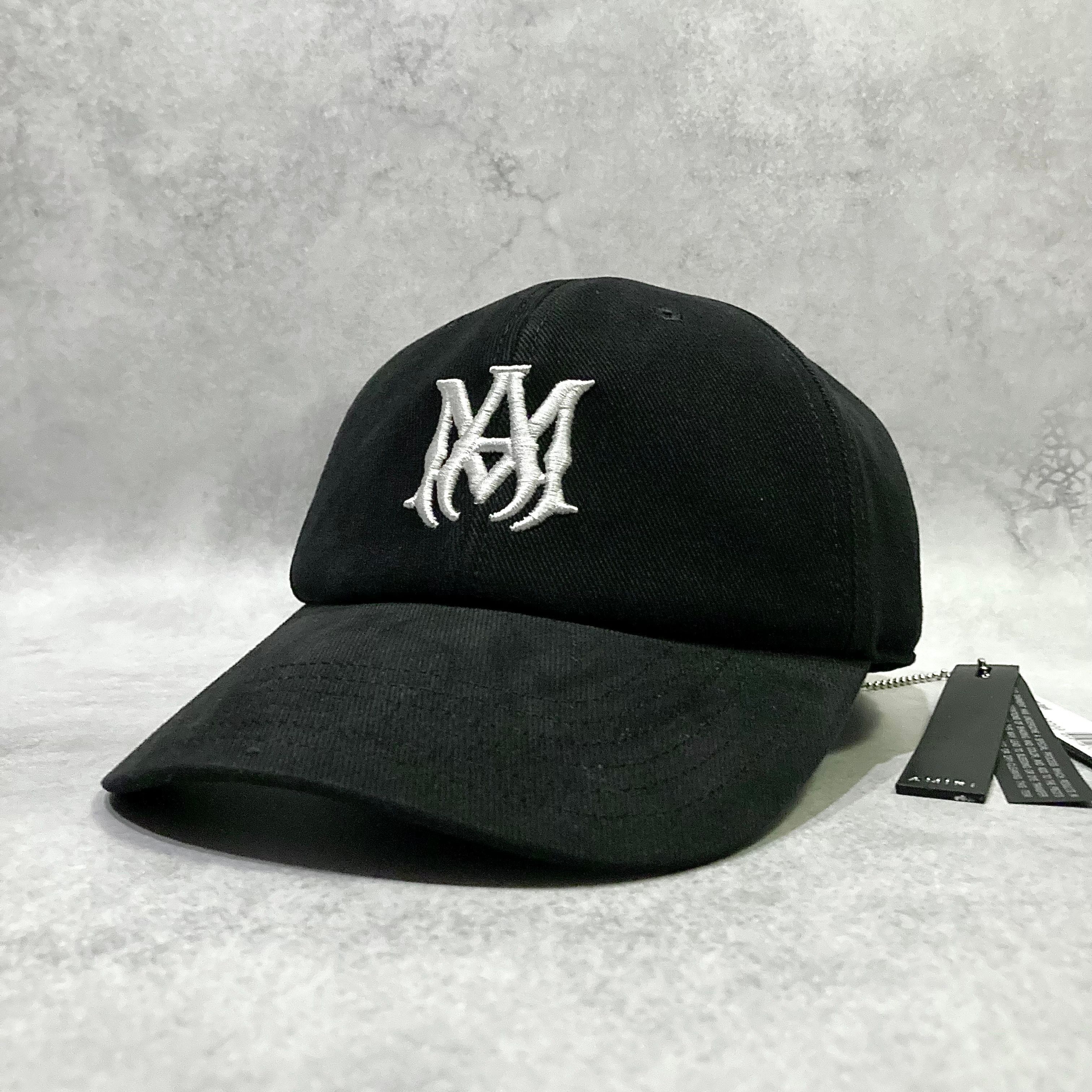 AMIRI MA Canvas Hat "Black"