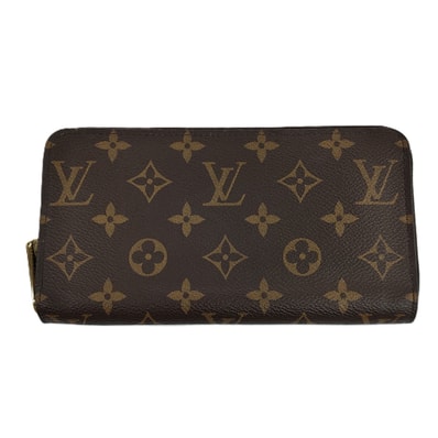 LOUIS VUITTON ルイ・ヴィトン ジッピーウォレット 長財布 M41896 モノグラム ブラウン レディース【中古】