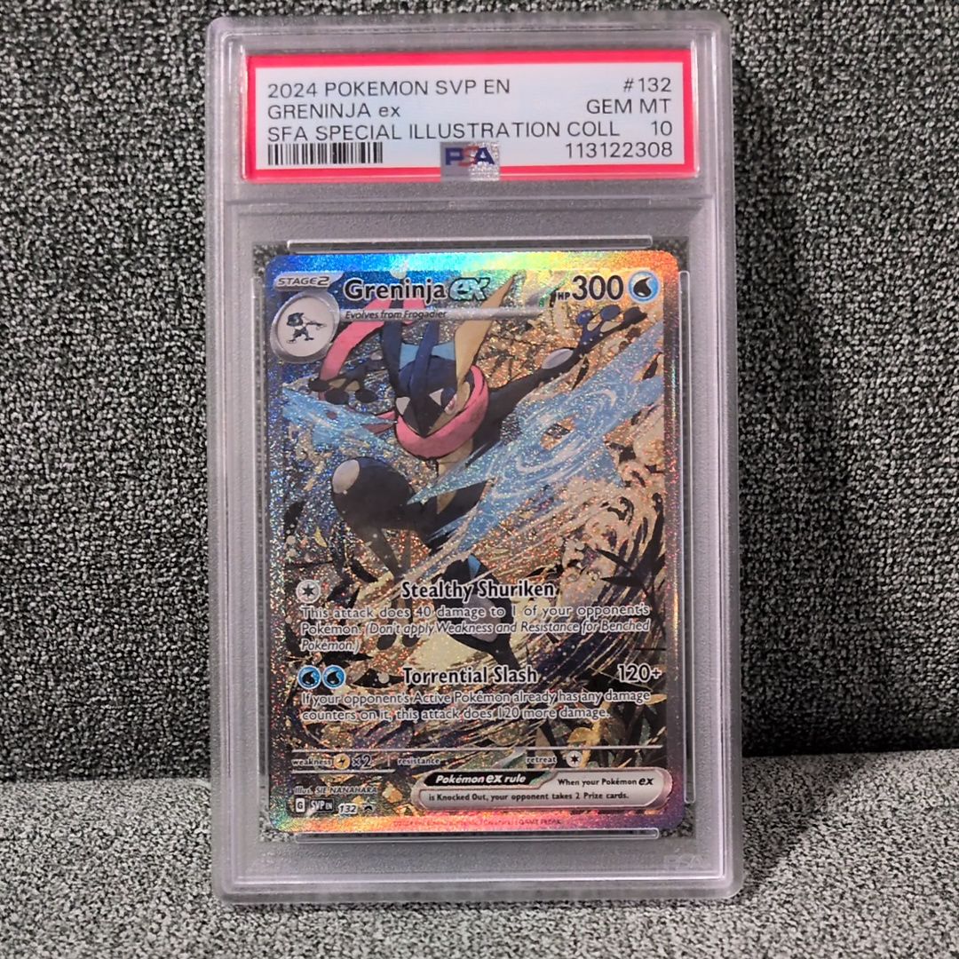 ゲッコウガex P [SVP EN 132]【英語版】(スカーレット&バイオレット「シュラウデッドフェイブル ゲッコウガex スペシャルイラストレーション コレクション」)