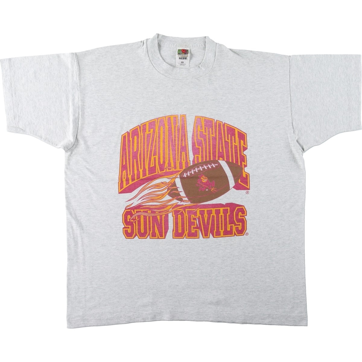 古着 90年代 フルーツオブザルーム FRUIT OF THE LOOM BEST カレッジTシャツ USA製 メンズXL相当 ヴィンテージ/eaa661217