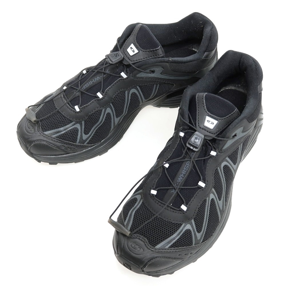 【中古】サロモン SALOMON XT-WHISPER スニーカー ブラック【サイズ26.5】【メンズ】
