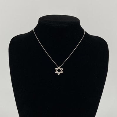 TIFFANY&Co.(ティファニー) エルサペレッティ スターオブダビデ Ag925 ネックレス 2.33g シルバー