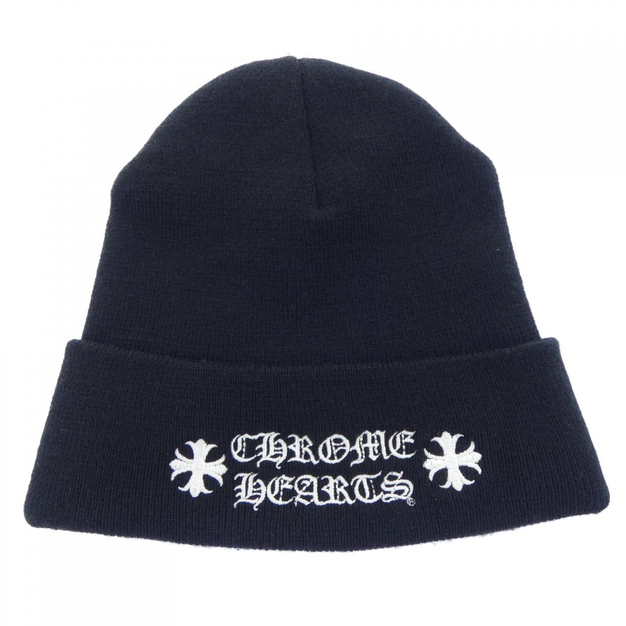 Chrome Hearts Wool Watch Cap Logo Embroidery Beanie "Black"