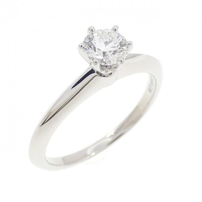 ティファニー クラシックソリティア リング 0.34CT H VVS2 3EXT