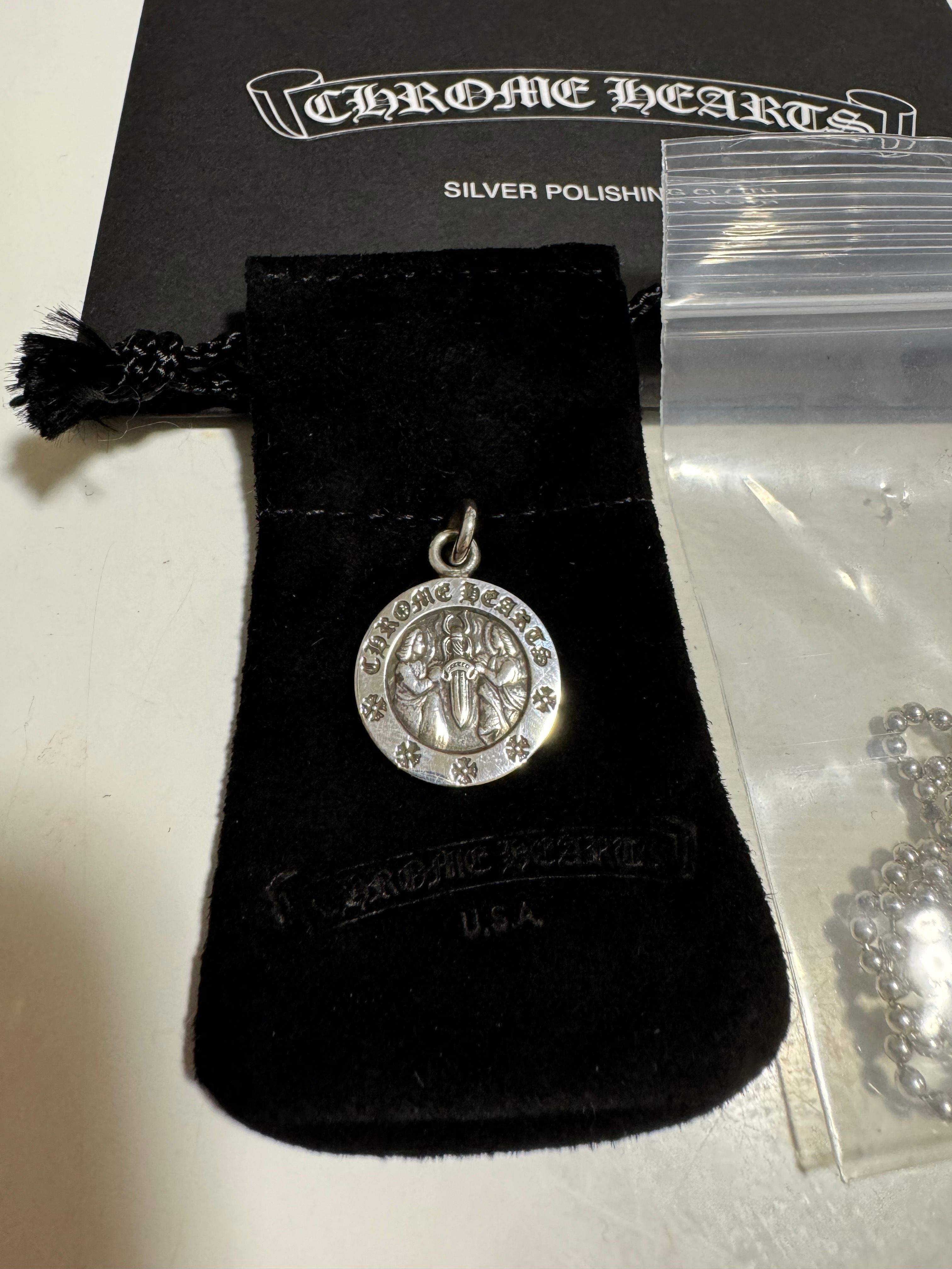 Chrome Hearts Angel Medal Charm "Silver"