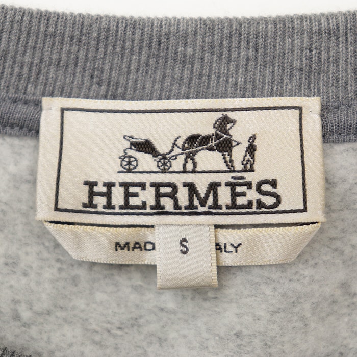 C (やや傷や汚れあり)】【SALE】HERMES エルメス スウェット サイズ S