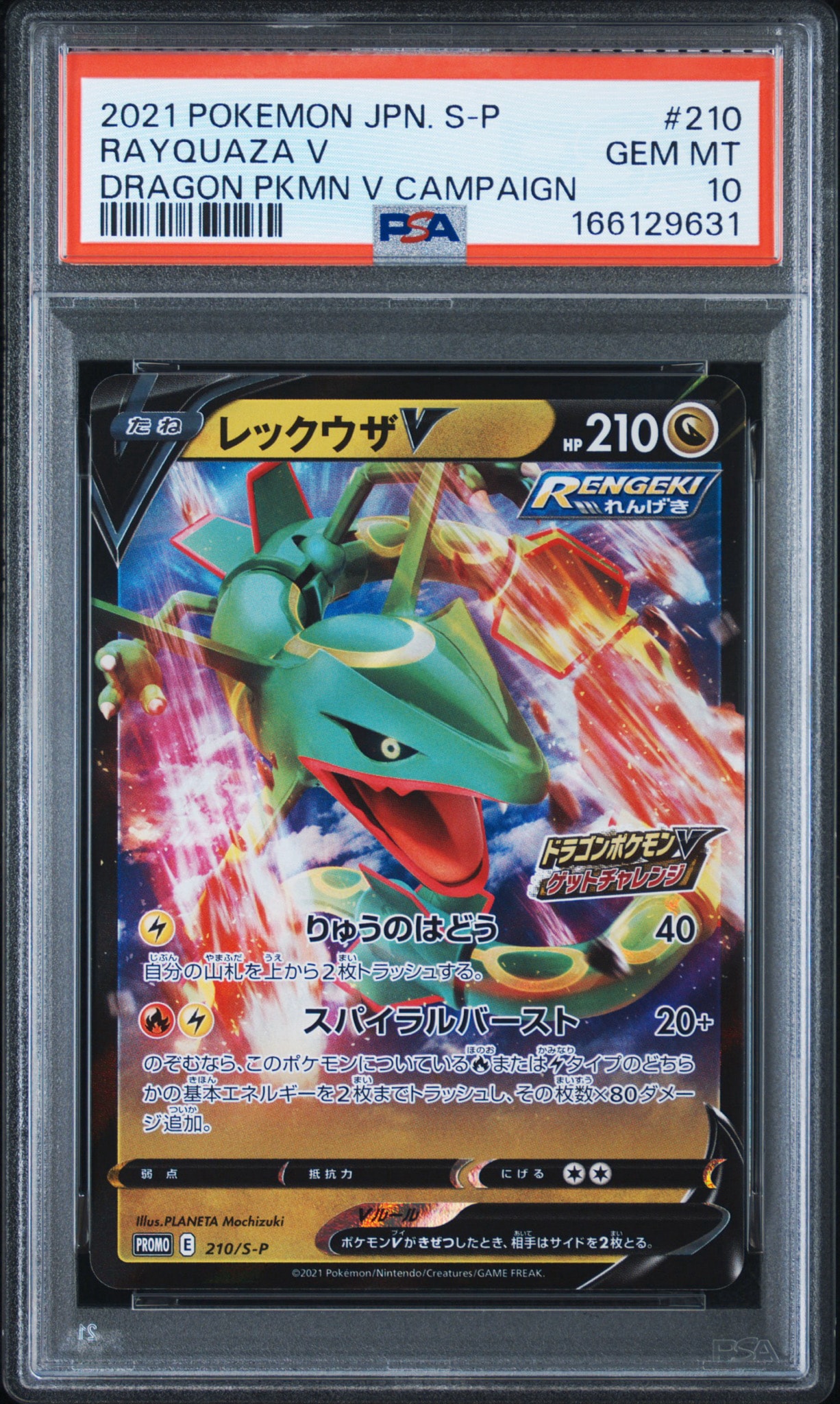 Rayquaza V - 210/S-P