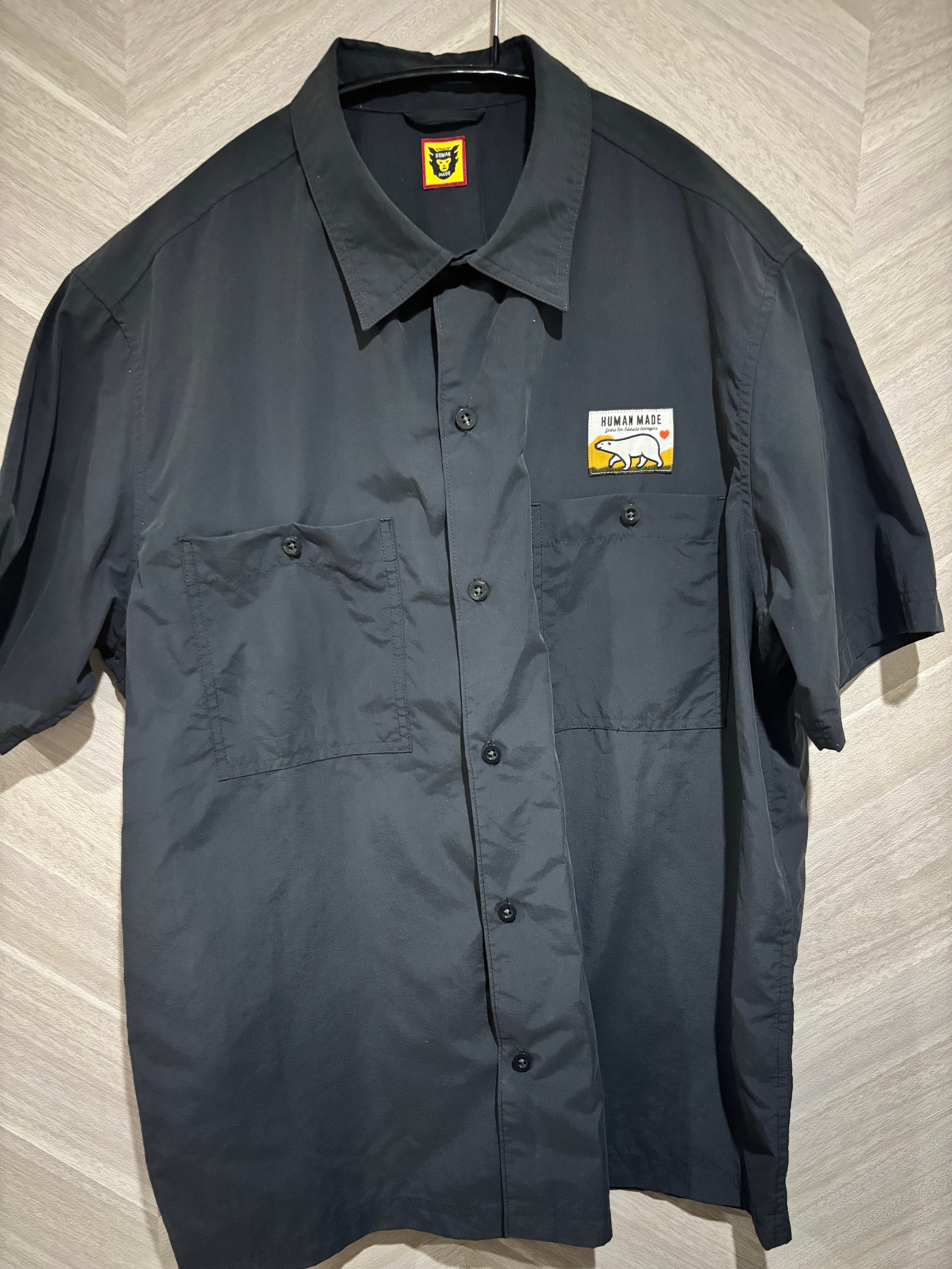 HUMAN MADE RUGBY S/S SHIRT 