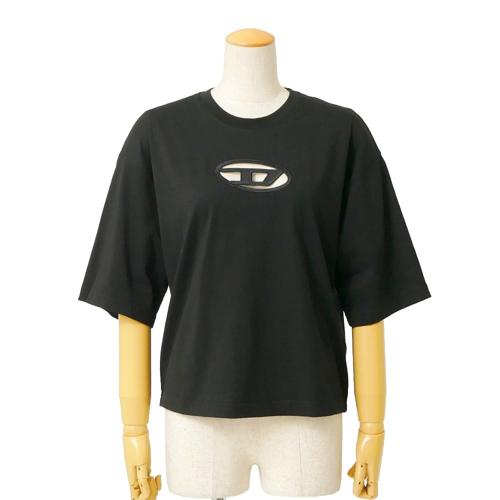 ■美品■DIESEL ディーゼル T-ROWY-OD 半袖Tシャツ サイズS オーバルDロゴ オーバーサイズ ブランド古着【中古】20260727/RB0227