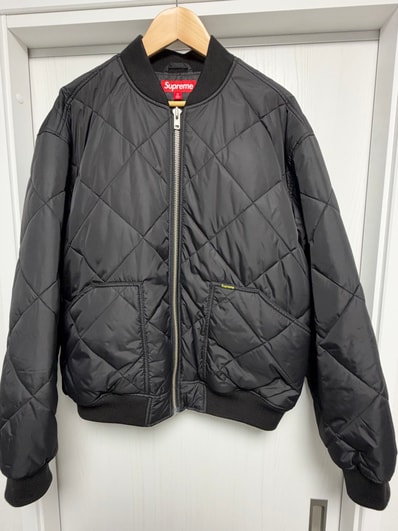 Supreme AOI Quilted Work Jacket "Black"