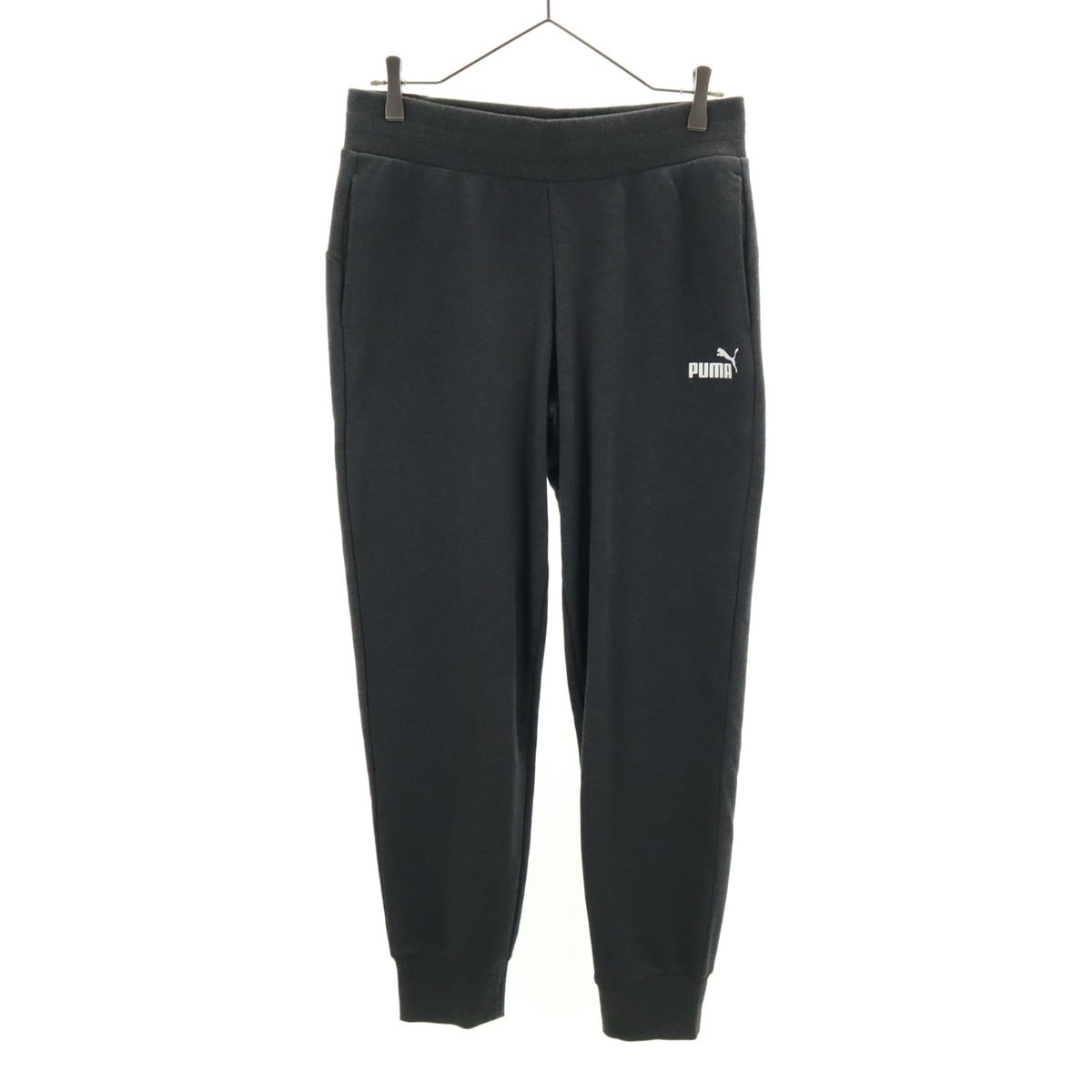 美品 PUMA プーマ スウェット ジョガーパンツ L チャコールグレー