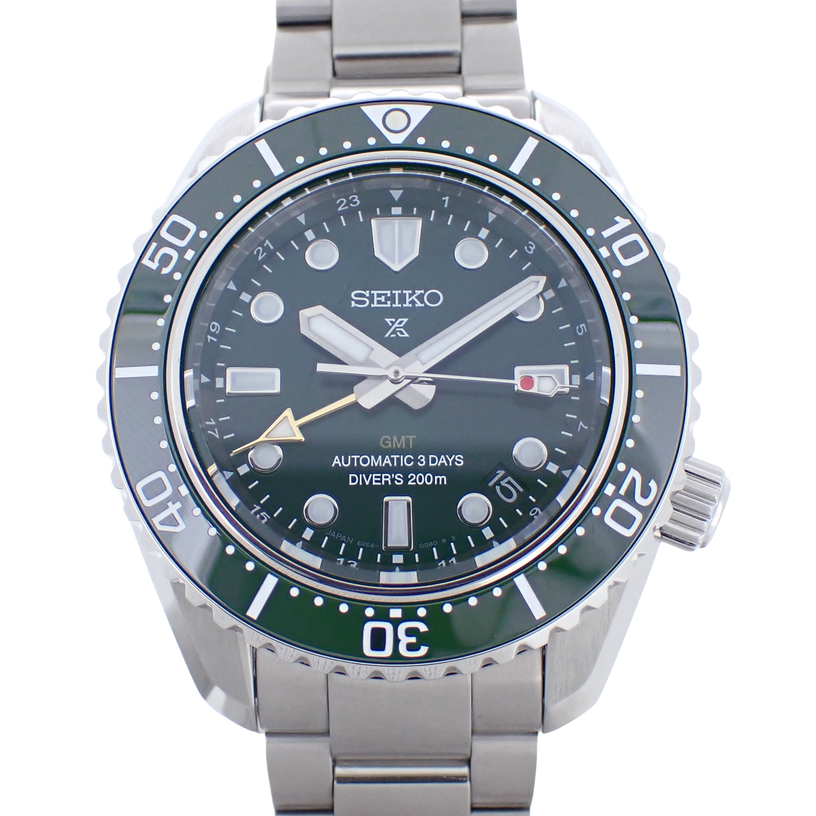 美品 SEIKO セイコー プロスペックス ダイバースキューバ GMT SBEJ009 6R54-00D0 コアショップ メンズ 腕時計