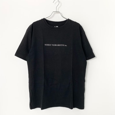 New Era×YOHJI YAMAMOTO short sleeve T-shirt Black