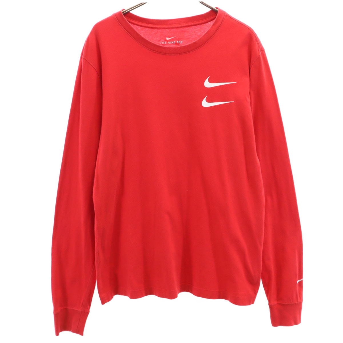 NIKE ナイキ 長袖 Tシャツ M レッド ロンT