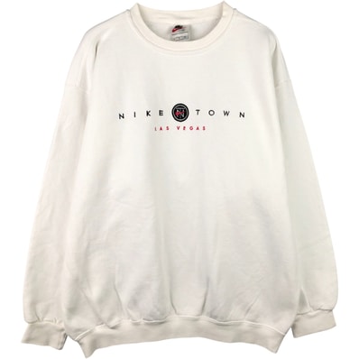 古着 80年代 ナイキ NIKE ロゴスウェットシャツ トレーナー USA製 メンズL相当 ヴィンテージ/eaa588254