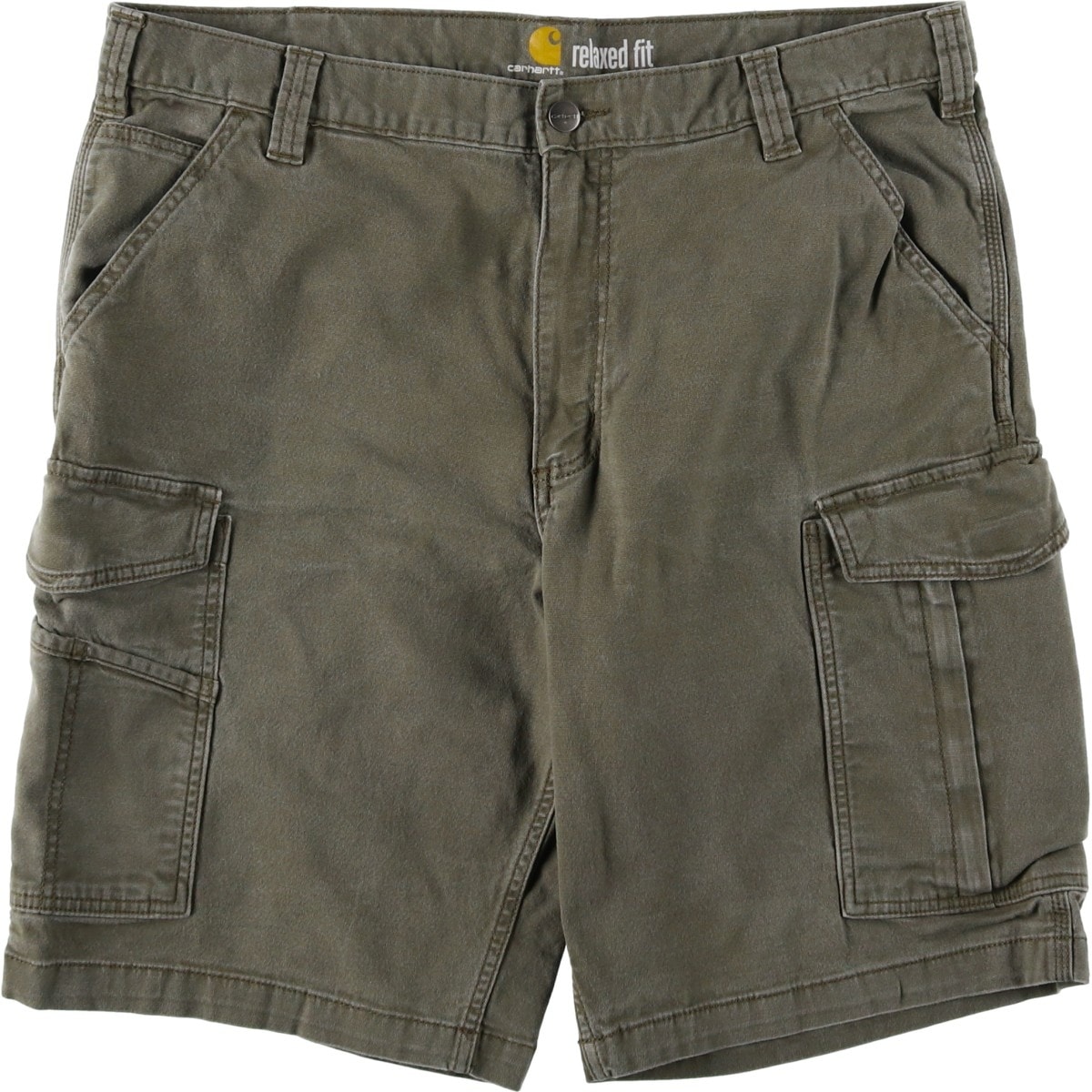 古着 カーハート Carhartt RELAXED FIT ダック カーゴショーツ ハーフパンツ メンズw37相当/eaa620663