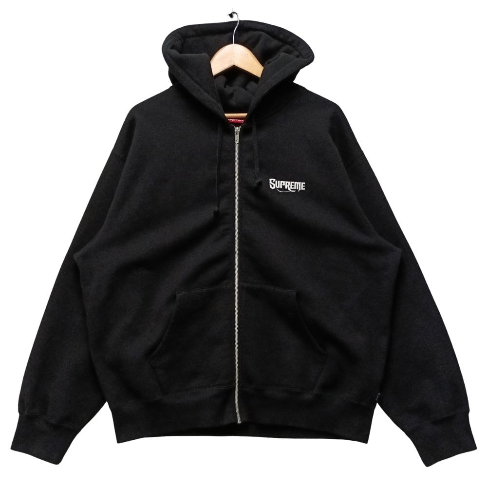 SUPREME シュプリーム 24AW Mister Cartoon Zip Up Hooded Sweatshirt フードロゴ刺繍 ジップ スウェット パーカー 56587