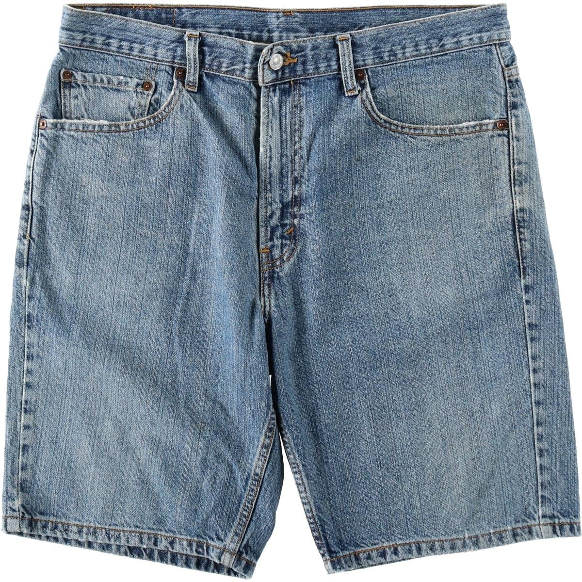古着 リーバイス Levi's 550 REGULAR FIT デニムショーツ ハーフパンツ ジョーツ メンズw37相当/eaa644154