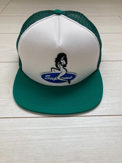 Supreme Pin Up Mesh Back 5-Panel "Green"