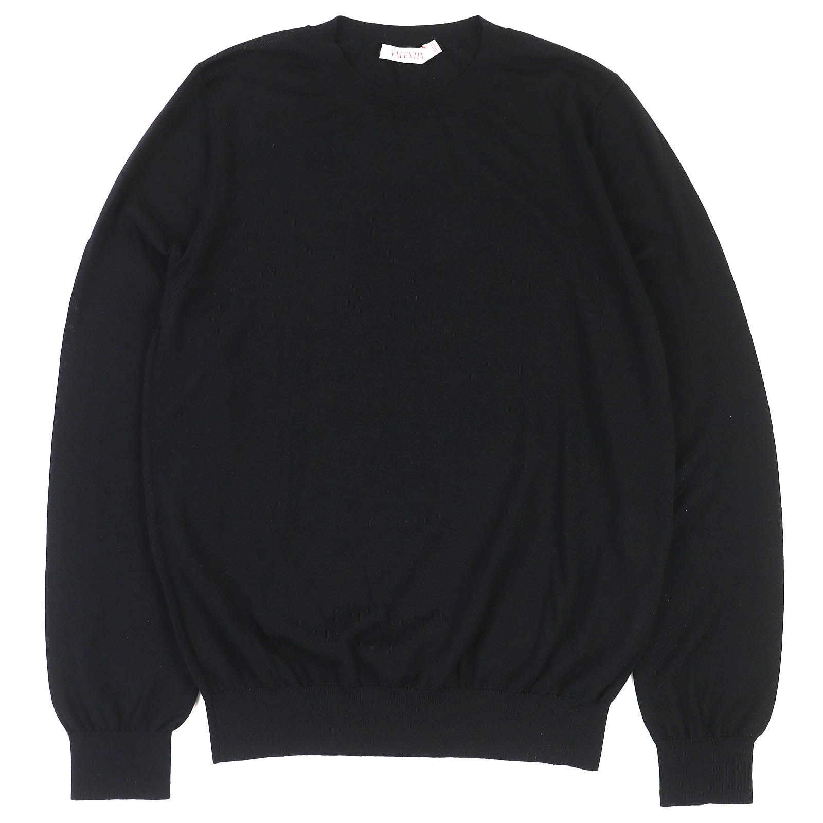美品 ヴァレンティノ ロングスリーブニット ブラック M 4VDKC10C6LE