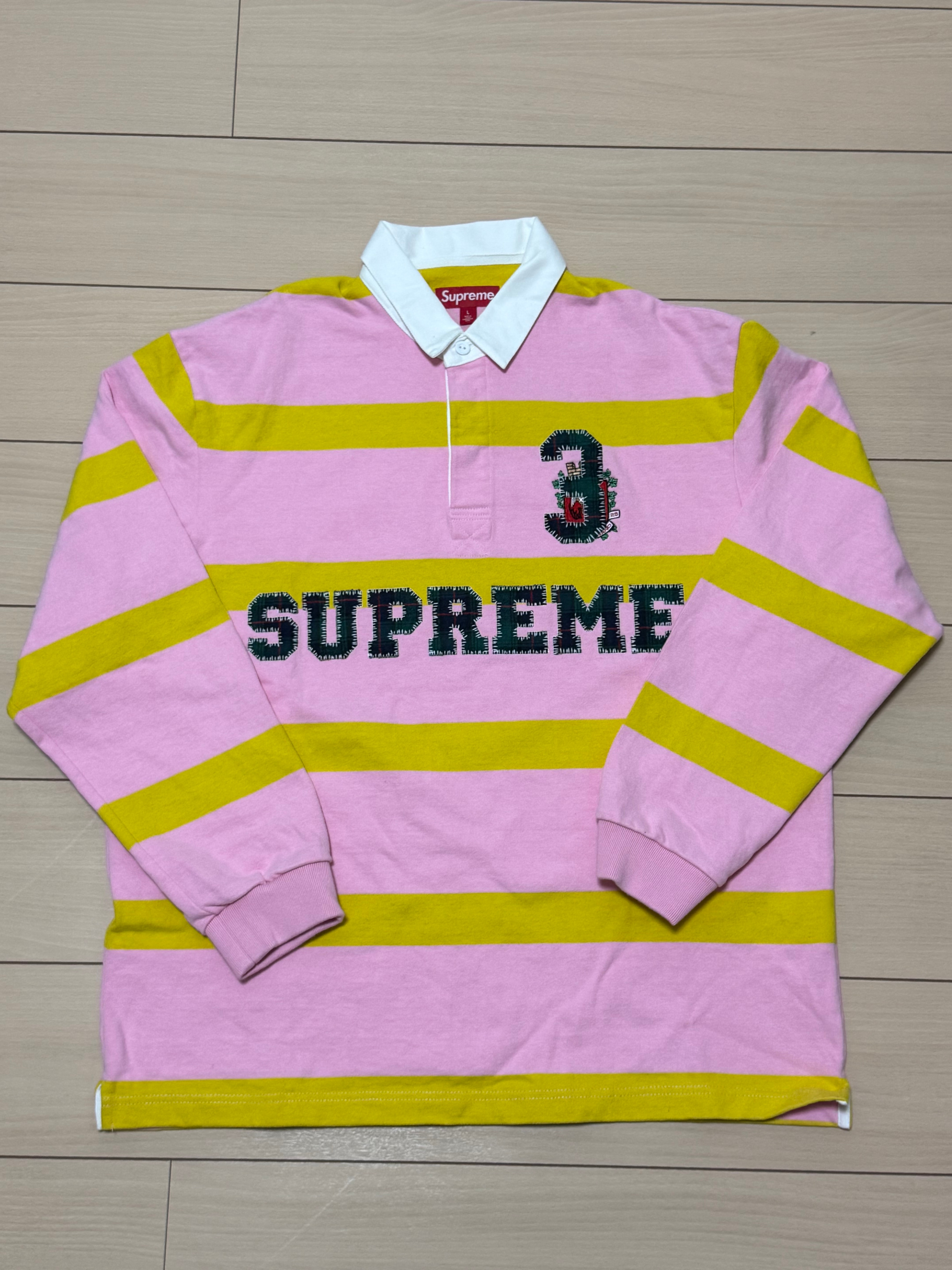 L Supreme Nike Stripe Rugby Purple ラグビー Supreme Nike Stripe Rugby Purple | eBay