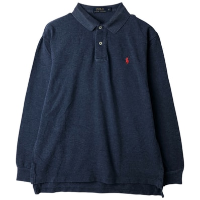古着 ラルフローレン Ralph Lauren POLO RALPH LAUREN 長袖 ポロシャツ メンズM相当/eaa617123