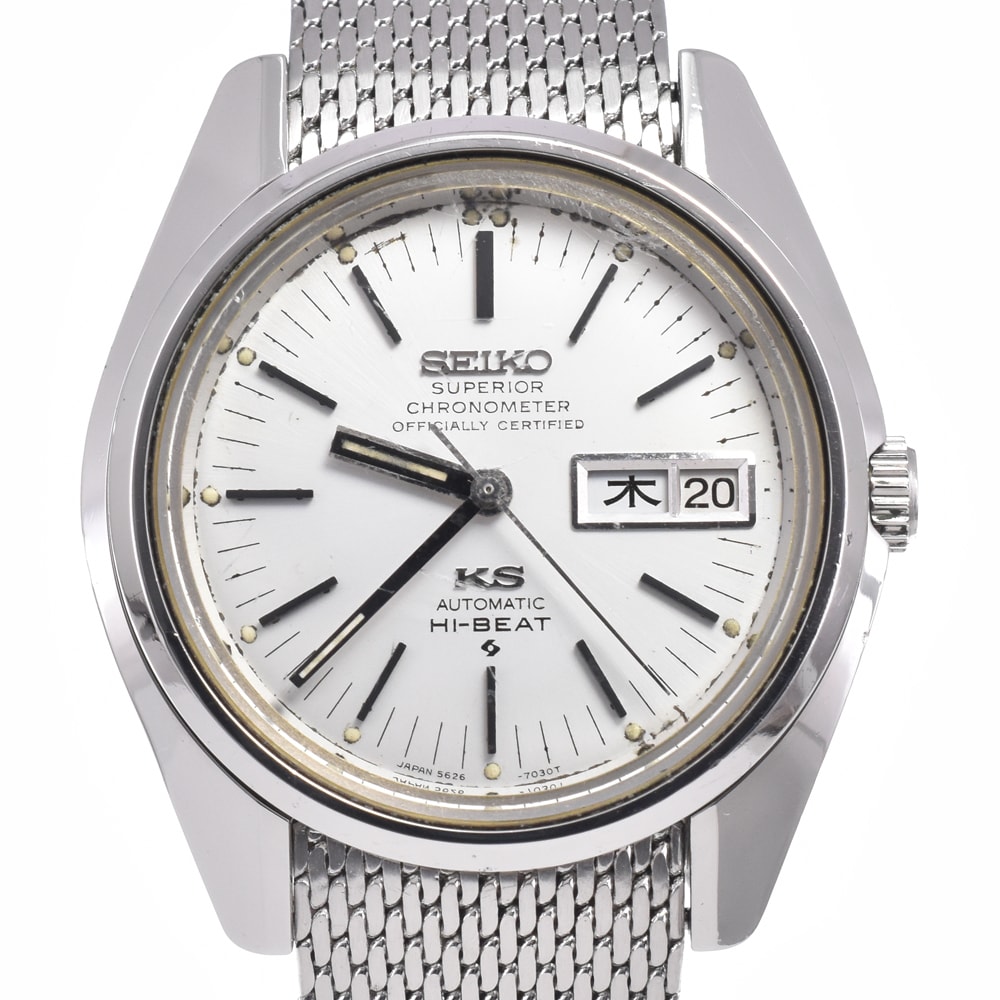 キングセイコー 5626-7000 自動巻 ハイビート デイデイト ヴィンテージ D (傷や汚れあり)】セイコー SEIKO 5626-7000 ヴィンテージ キング