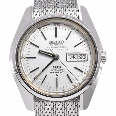 セイコー SEIKO 5626-7000 ヴィンテージ キングセイコー ハイビート(56KS) シルバー 自動巻き メンズ 腕時計 P#149059
