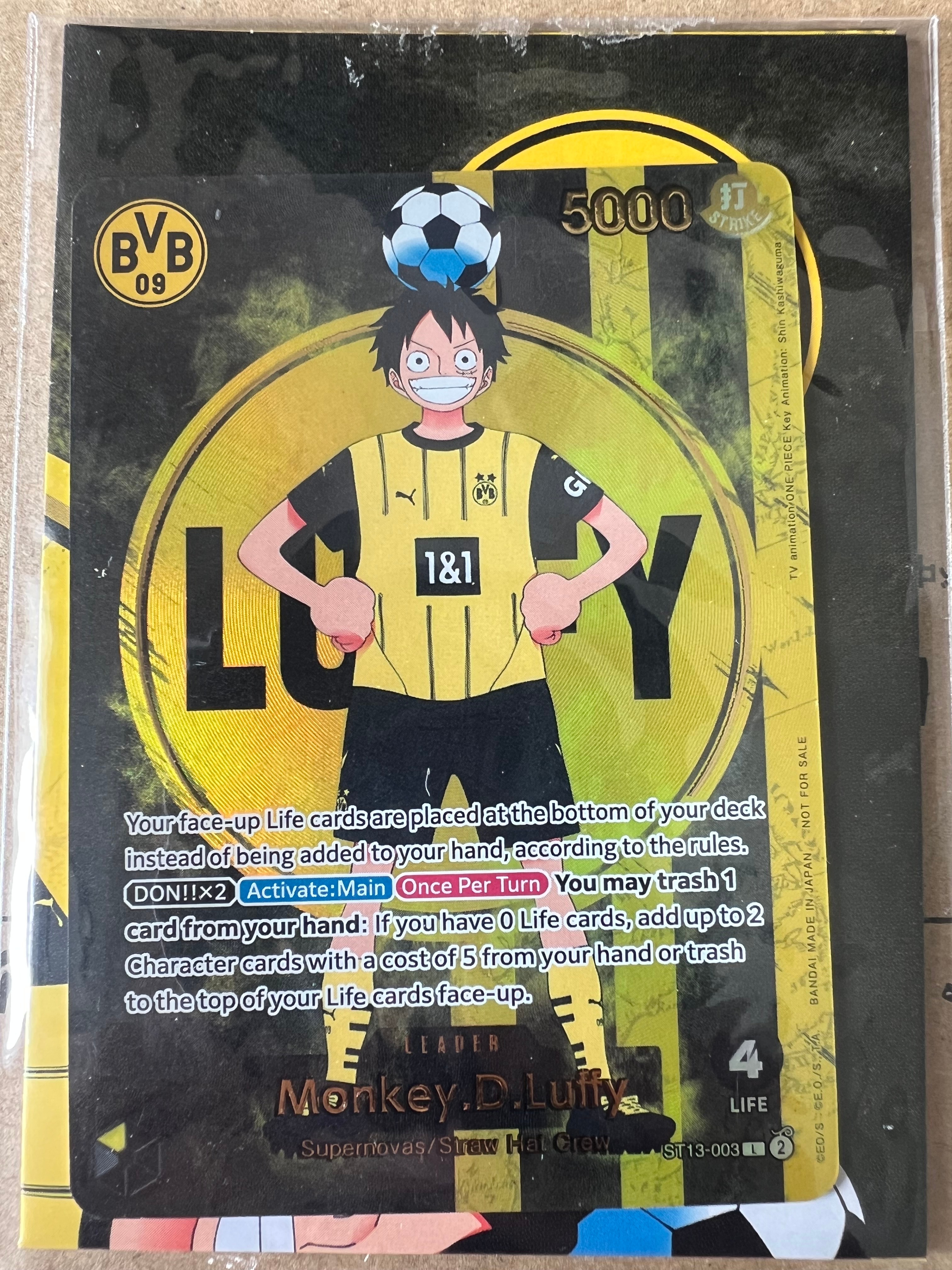 PSA10】モンキー・D・ルフィ L-P [ST13-003] (アルティメットデッキ 3