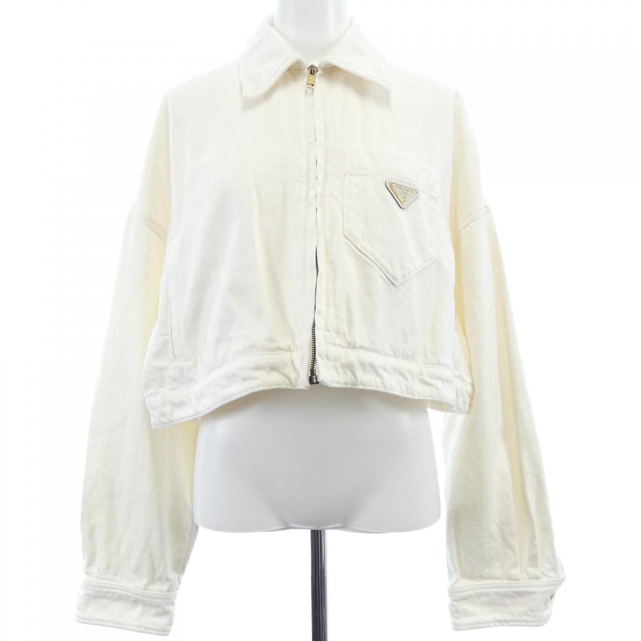 PRADA Women's Denim Jacket "White"