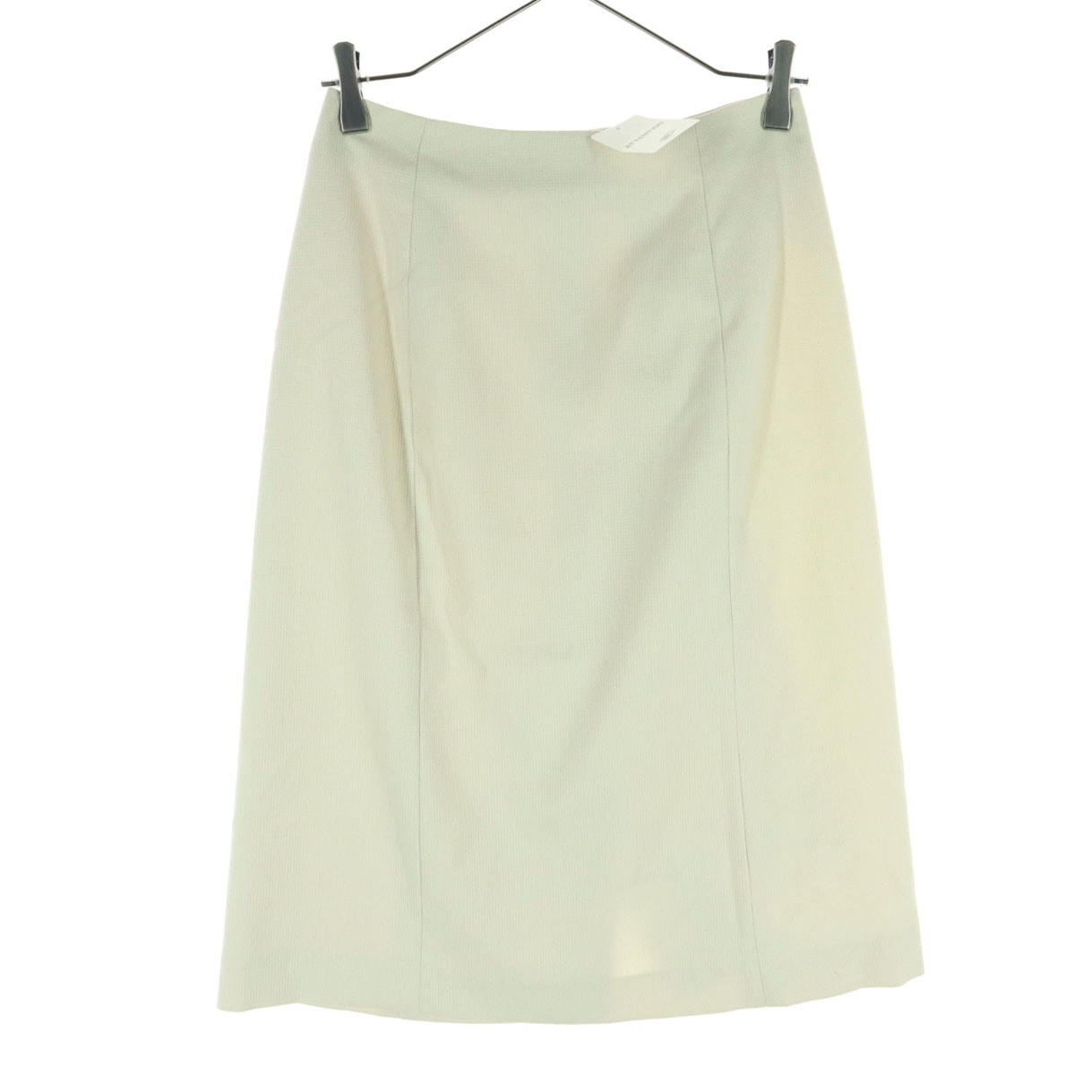 美品 BEAMS HEART ビームスハート ミディ丈 タイトスカート S アイボリー