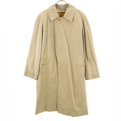 Burberrys バーバリーズ 90s 英国製 オールド ステンカラーコート 46 ベージュ ライナー付き