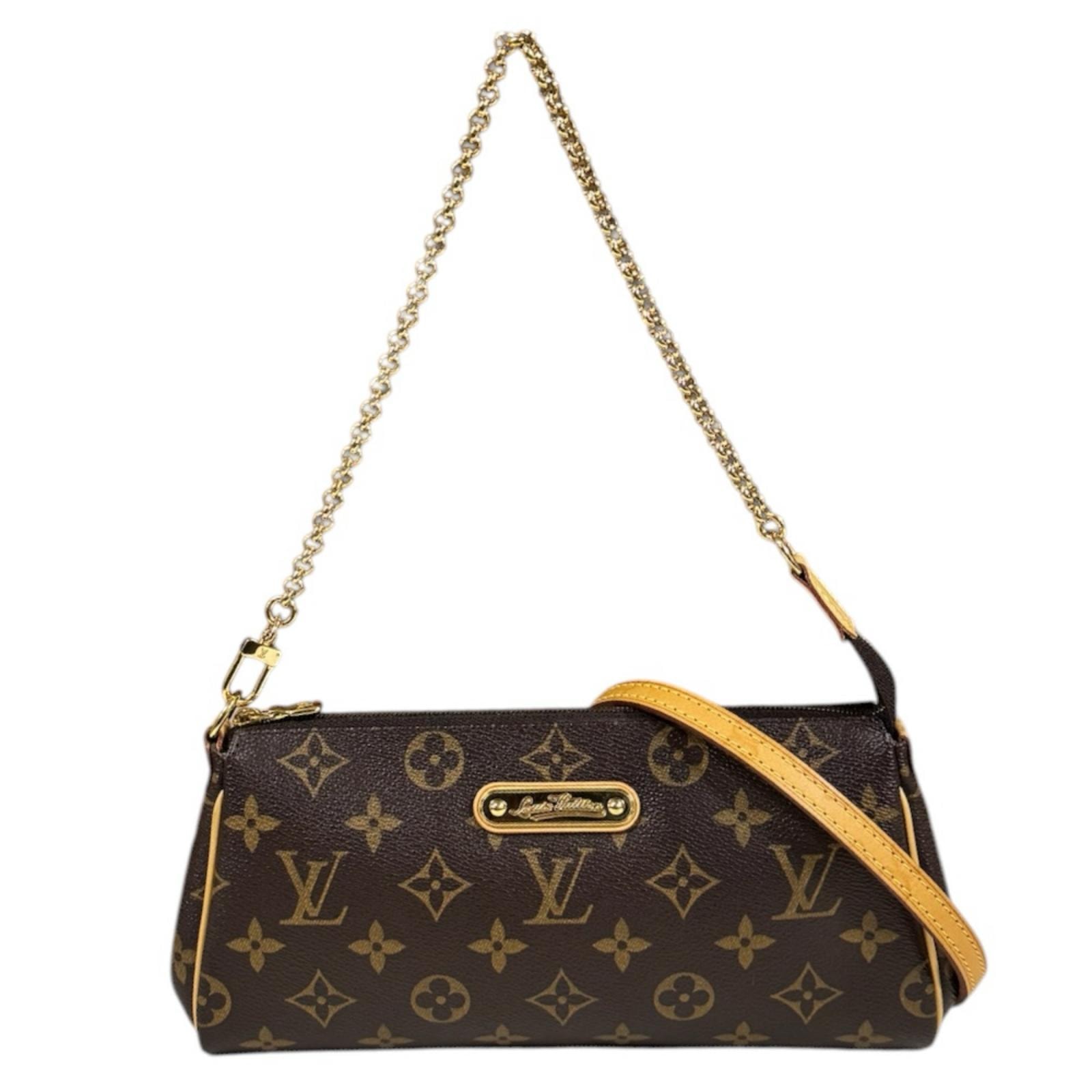ルイヴィトン エヴァ モノグラム ショルダーバッグ モノグラムキャンバス M95567 ブラウン レディース LOUIS VUITTON  中古