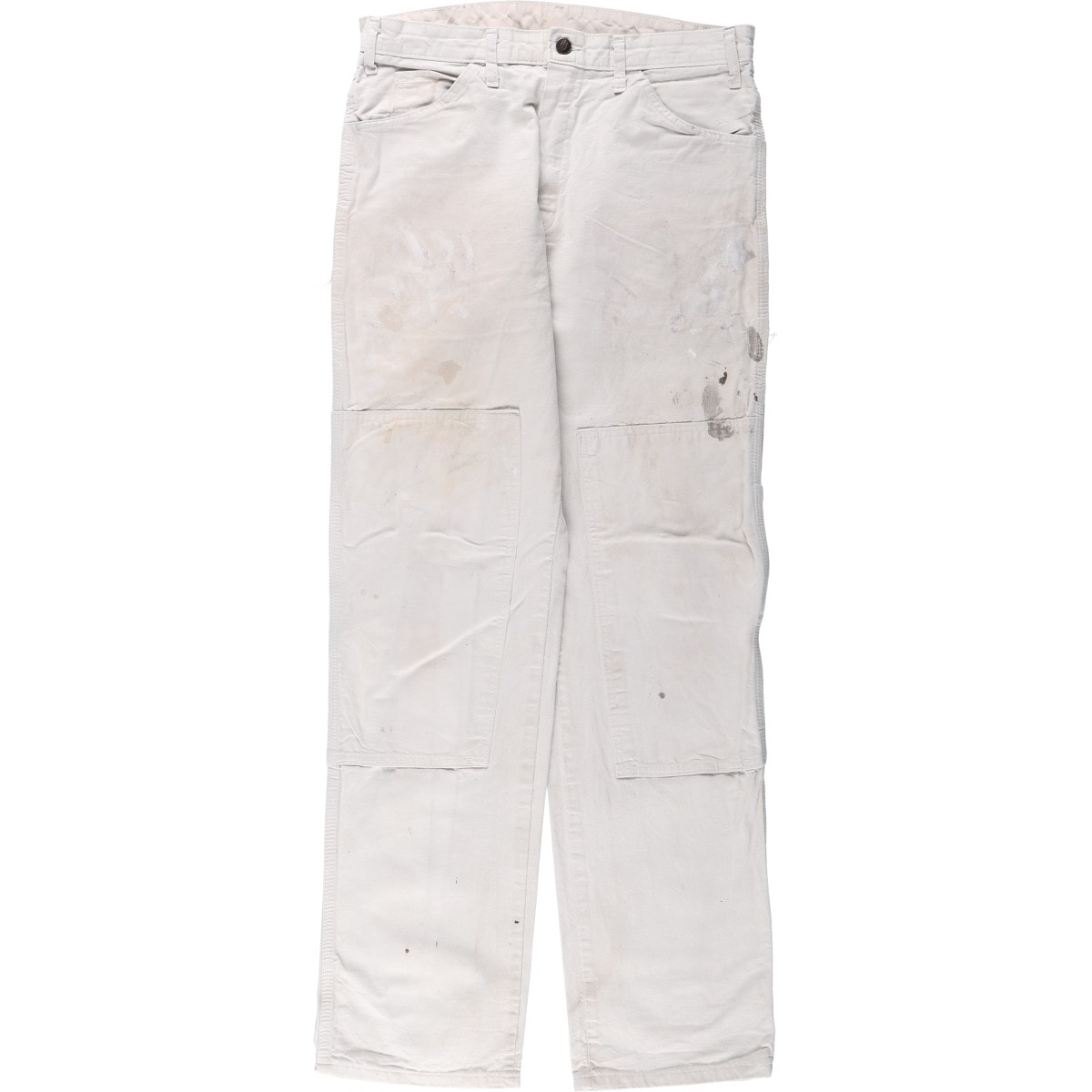 古着 ディッキーズ Dickies ペイント ダブルニー ペインターパンツ メンズw32相当/eaa667772