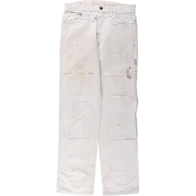 古着 ディッキーズ Dickies ペイント ダブルニー ペインターパンツ メンズw32相当/eaa667772