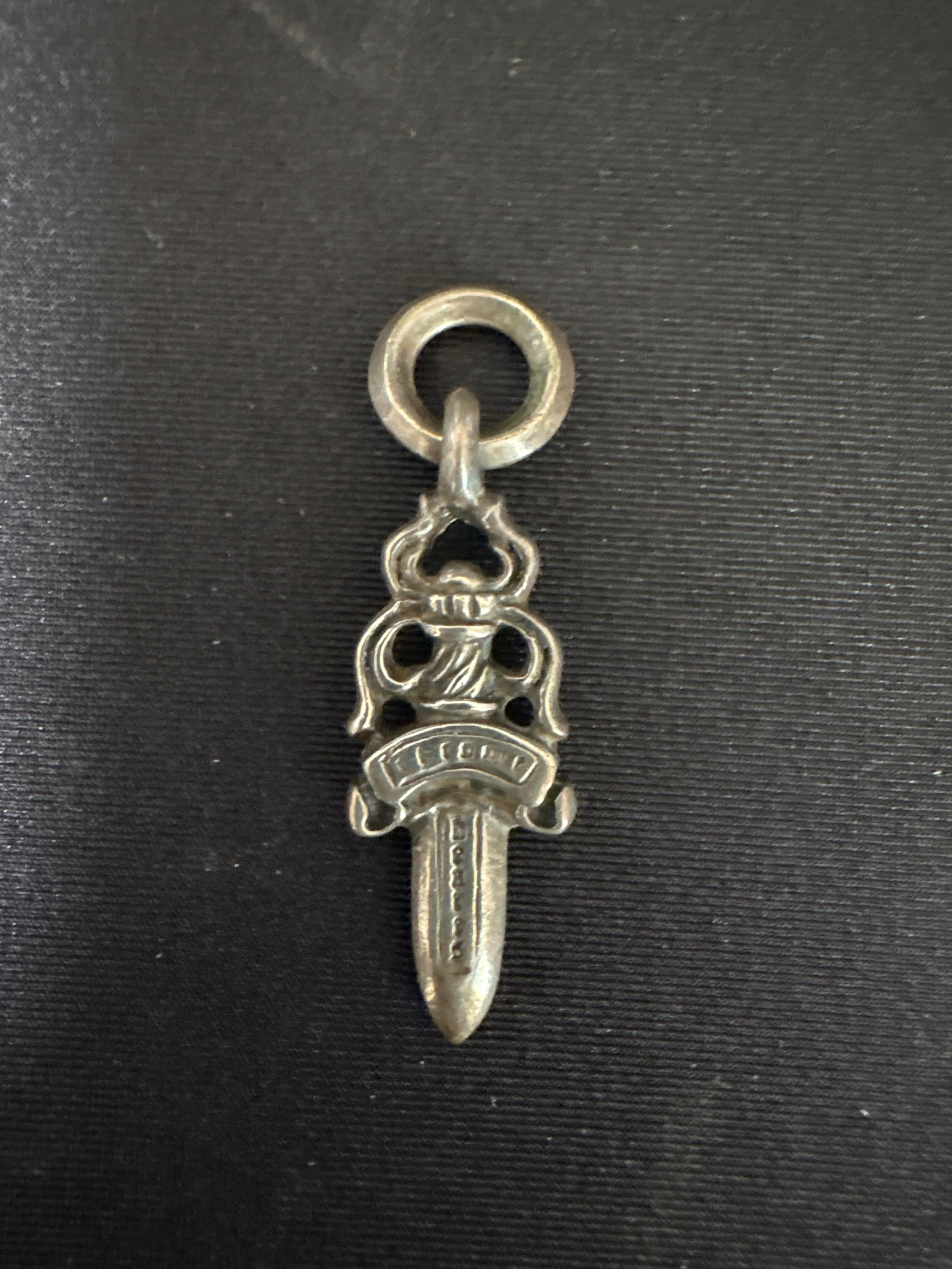 Chrome Hearts # 5 Dagger Charm "Silver"