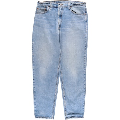 古着 90年代 リーバイス Levi's 550 RELAXED FIT TAPERED LEG テーパードデニムパンツ USA製 メンズw35相当 ヴィンテージ/eaa515180
