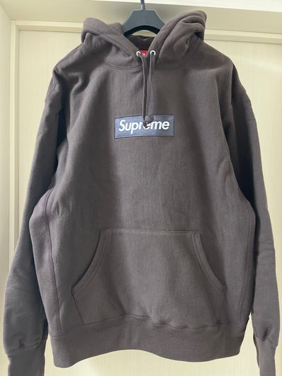 Supreme Box Logo Hooded Sweatshirt "Dark Brown" (21FW)