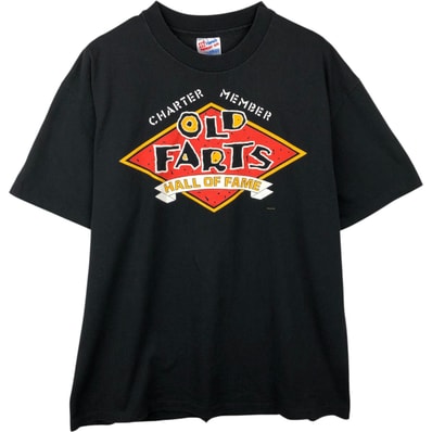古着 90年代 ヘインズ Hanes HEAVYWEIGHT 50/50 プリントTシャツ USA製 メンズXL相当 ヴィンテージ/eaa639169