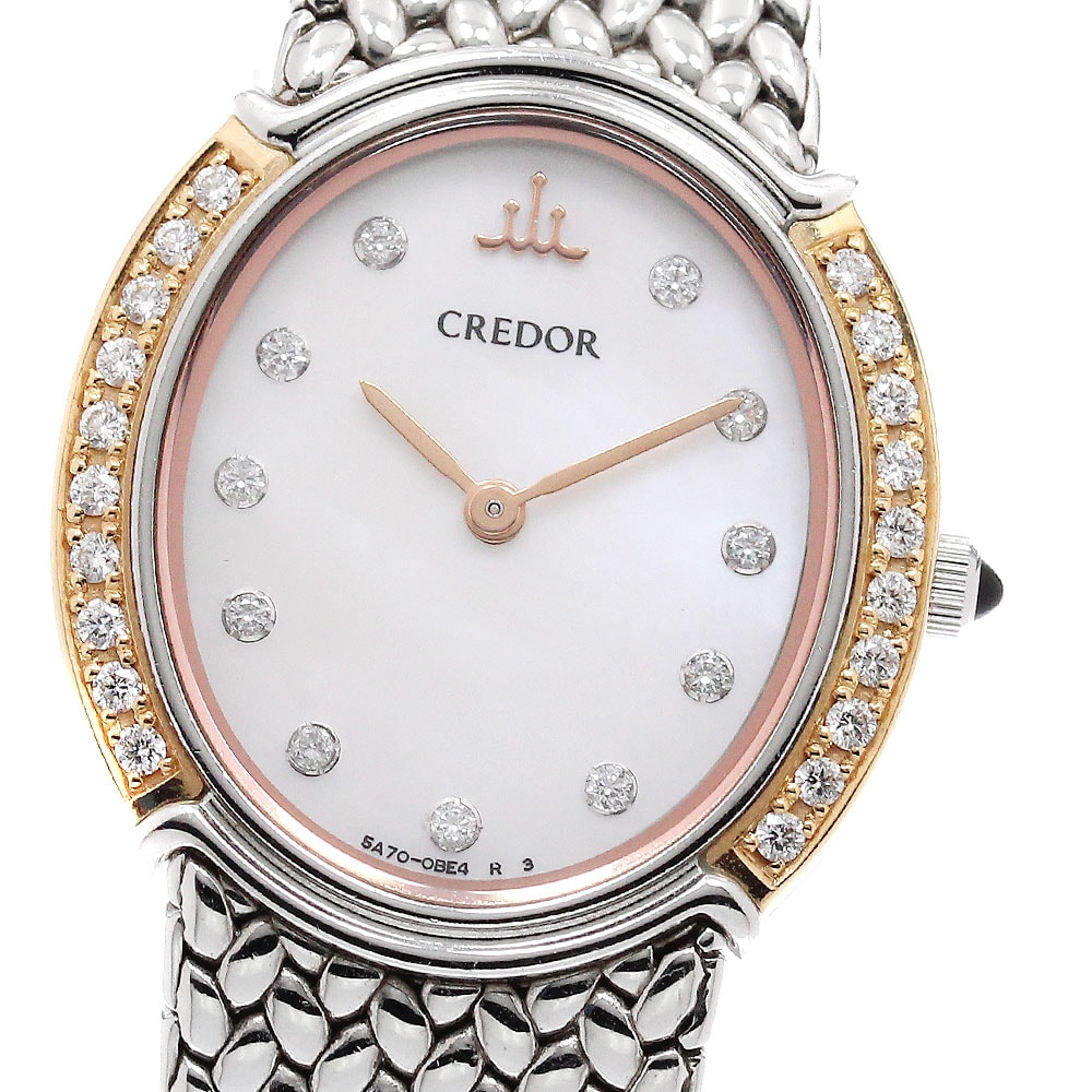 セイコー クレドール オーバル レディース 【中古】