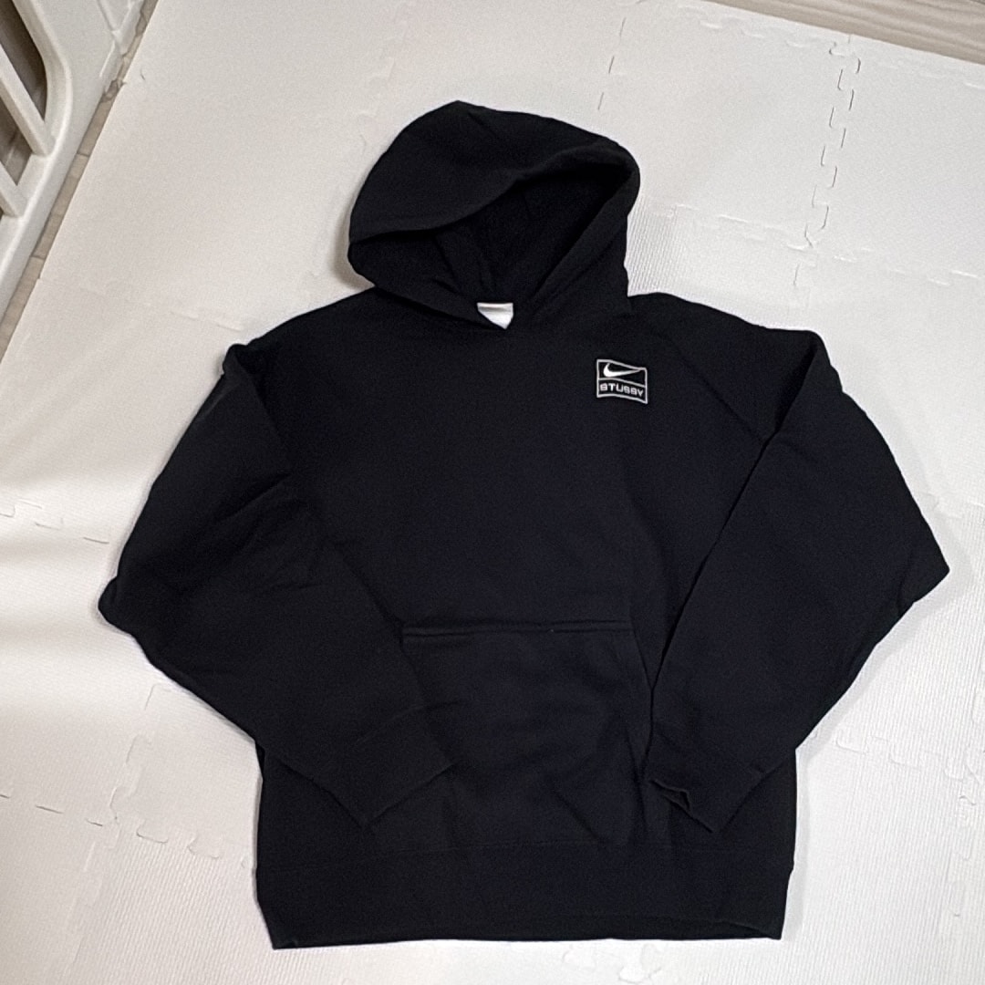 Stussy × Nike NRG Washed Hoodie (US Size) "Black" DN4028-010