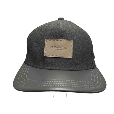 Wool flat brim cap ウール フラット ブリム キャップ【1143534874316】