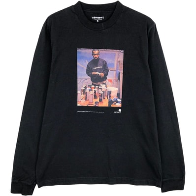 古着 カーハート Carhartt ロングTシャツ ロンT メンズS相当/eaa638036