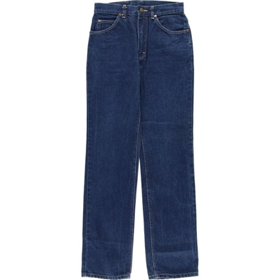 古着 リー Lee RIDERS ライダース ストレートデニムパンツ USA製 レディースL(w27)相当/eaa480307