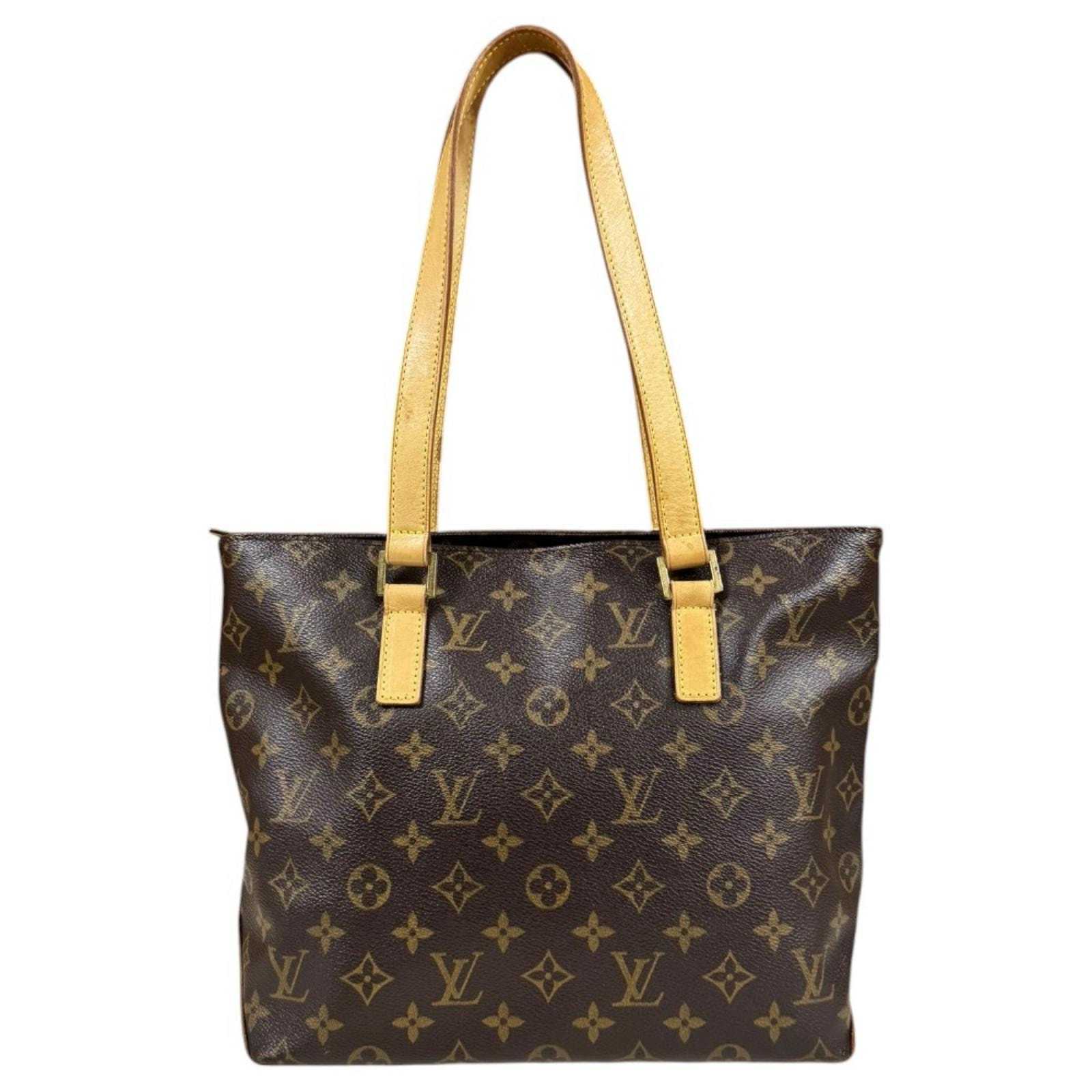 ルイヴィトン カバピアノ モノグラム トートバッグ モノグラムキャンバス M51148 ブラウン レディース LOUIS VUITTON  中古