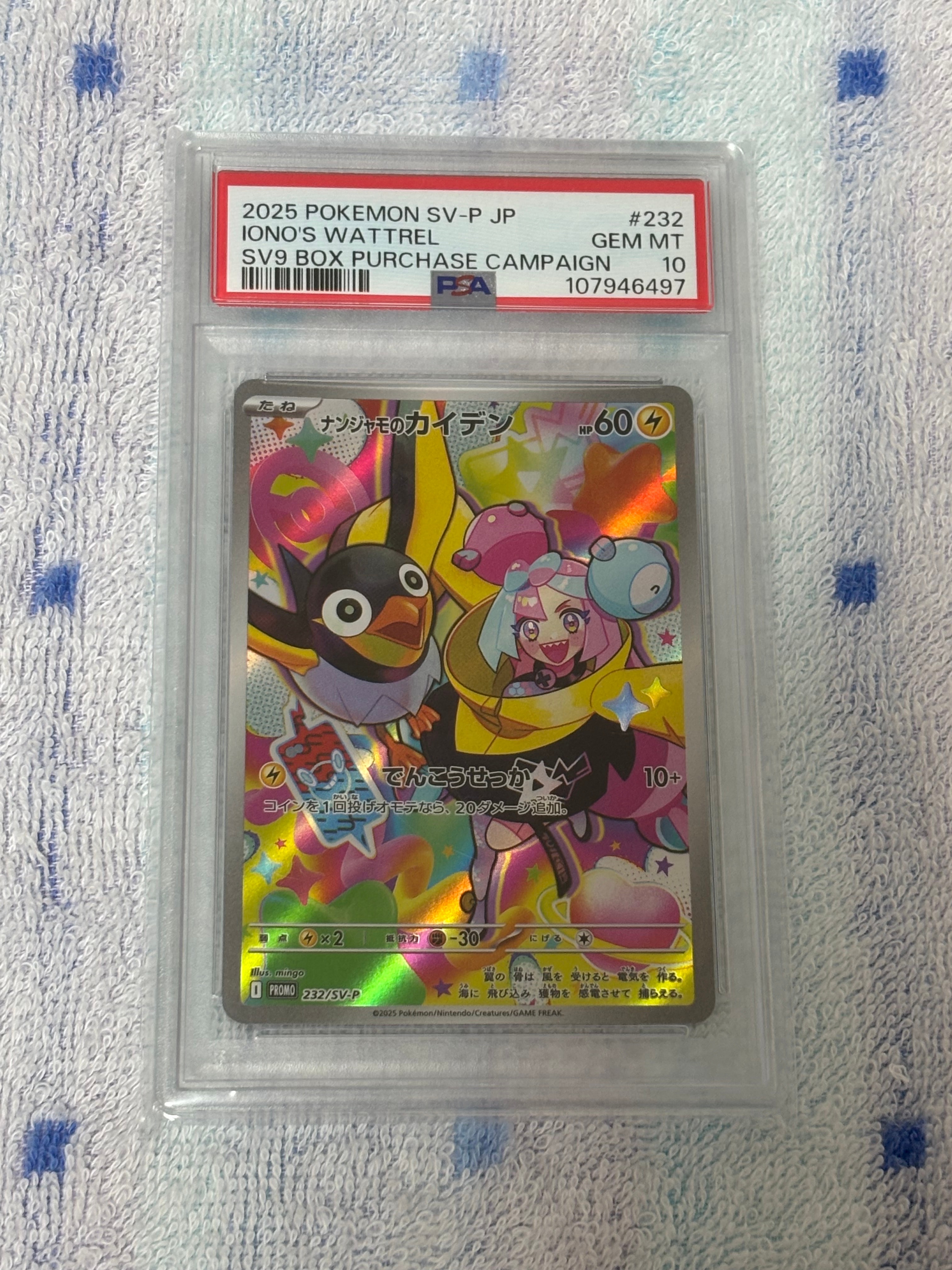 ナンジャモのカイデン P [SV-P 232](プロモーションカード「拡張パック バトルパートナーズ Box購入キャンペーン」)