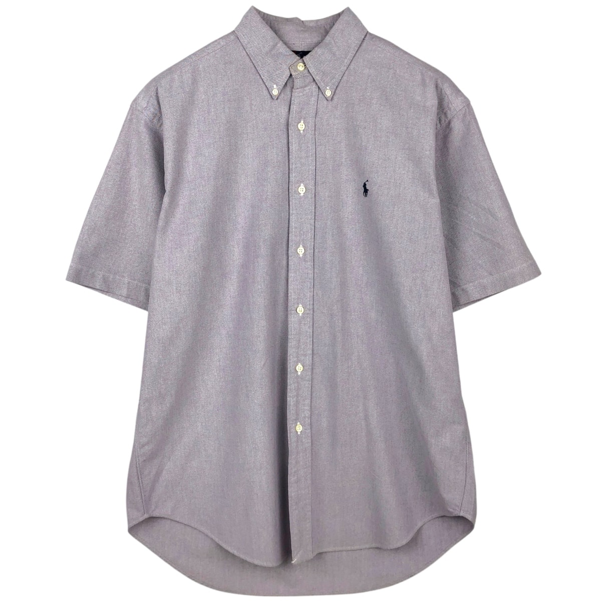 古着 ラルフローレン Ralph Lauren BLAKE 半袖 ボタンダウンシャツ メンズM相当/eaa641022