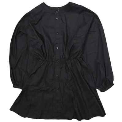 Ray BEAMS レイビームス 21SS ウエストギャザーロングブラウス 63-11-0366-803 ONE SIZE BLACK 2way 長袖 シャツ トップス g13171