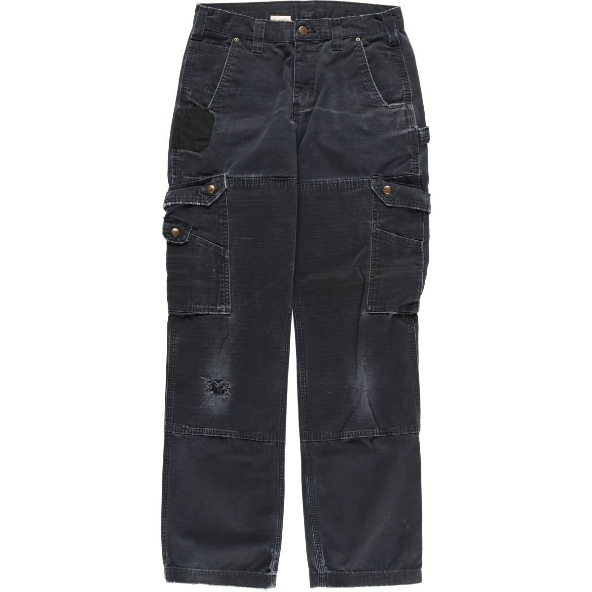 古着 カーハート Carhartt RELAXED FIT リップストップ ワークパンツ カーゴパンツ メンズw31相当/eaa617451